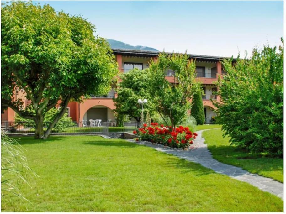 Ascona: Residenza Sabrina,App 2.5 Locali E Piscina Apartment Exterior photo